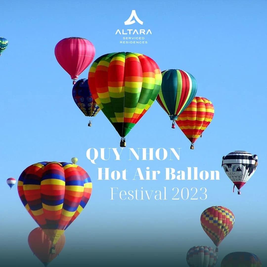 Lần đầu tiên Lễ hội khinh khí cầu có mặt tại Quy Nhơn trong chuỗi sự kiện Lễ hội du lịch ‘Quy Nhơn – thiên đường biển ‘năm 2023