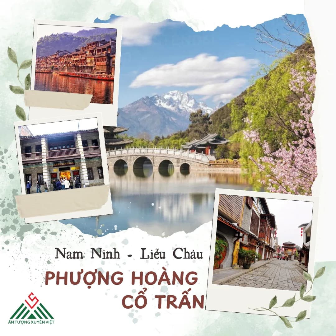 Nam Ninh - Liễu Châu - Phượng Hoàng cổ trấn - Phù Dung trấn - Thiên Môn Sơn 6 ngày 5 đêm