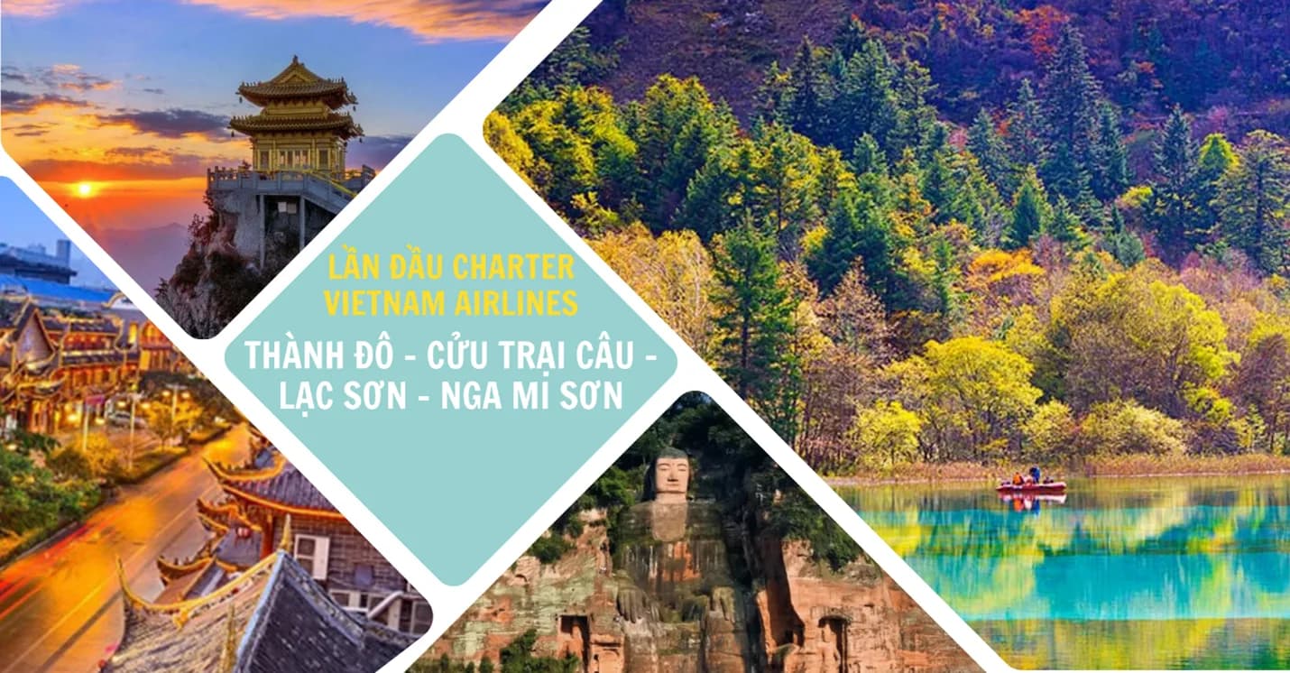 THÀNH ĐÔ - HOÀNG LONG KHÊ CỔ TRẤN - CỬU TRẠI CÂU - LẠC SƠN - NGA MI SƠN ( 6N5Đ bay VNA)