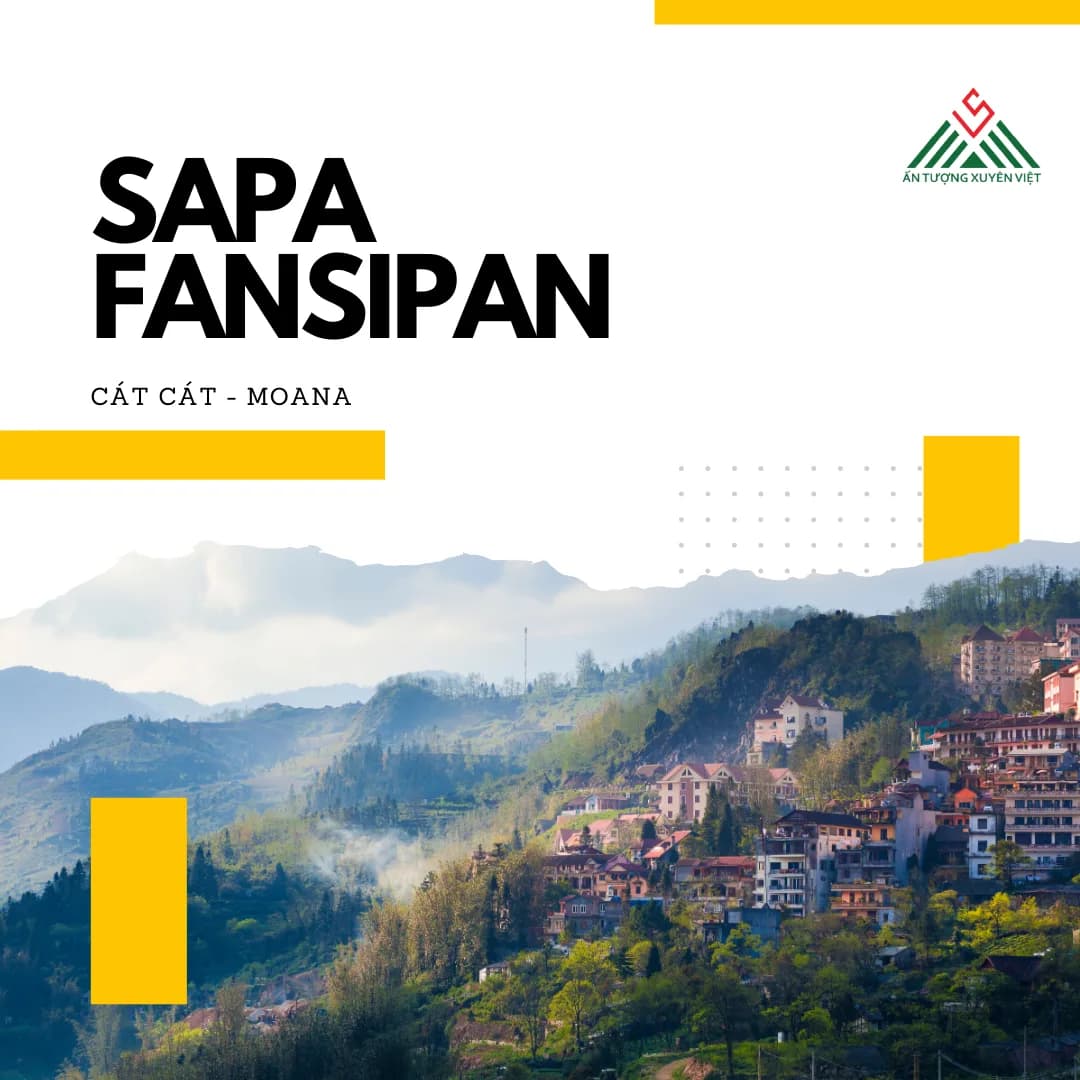 Sapa - Cát Cát - Moana-Fansipan 2n2đ