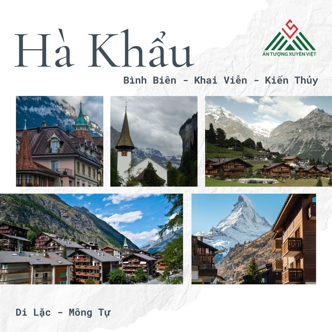 Bình Biên - Khai Viễn - Kiến Thủy - Di Lặc - Mông Tự 4N3Đ